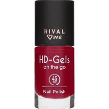 Rival Loves Me Oje No:19 Hd Gels Ruby Red Jel Efekt