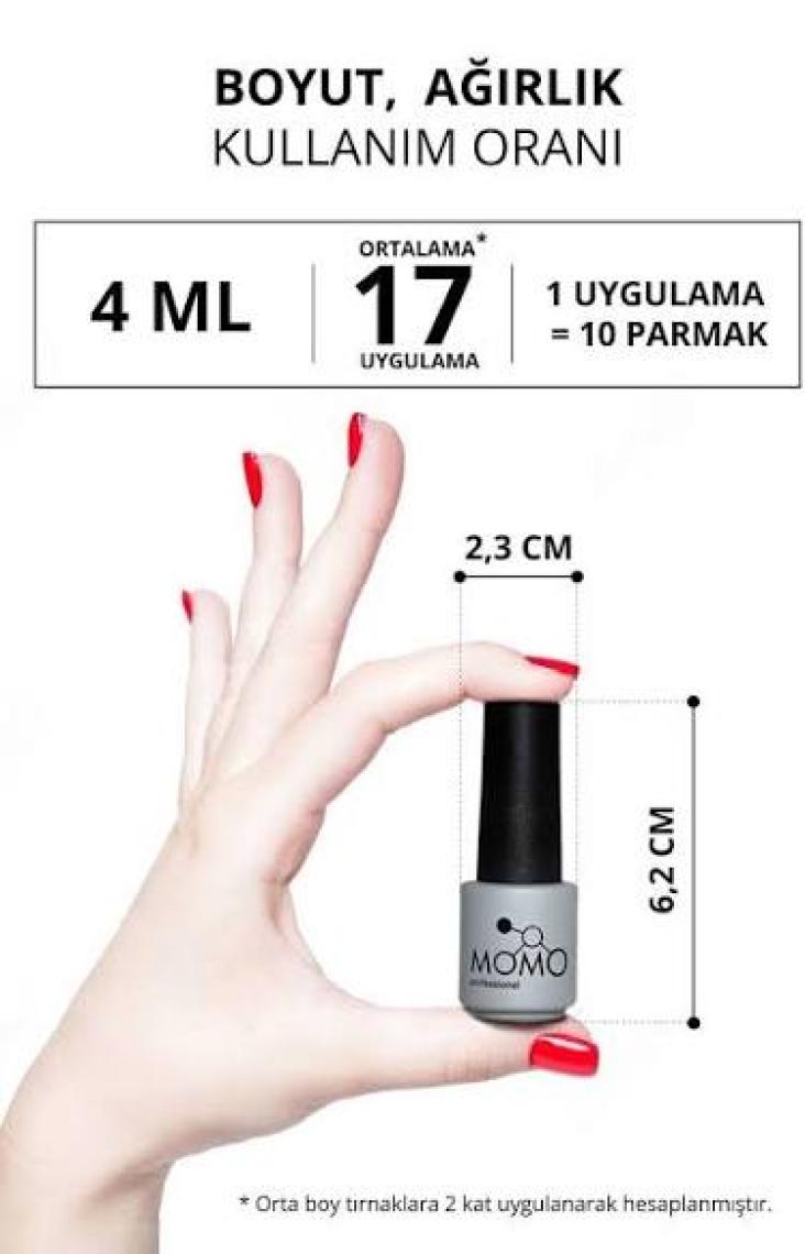 Kalıcı Oje K013, Açık Bordo, 4 ml