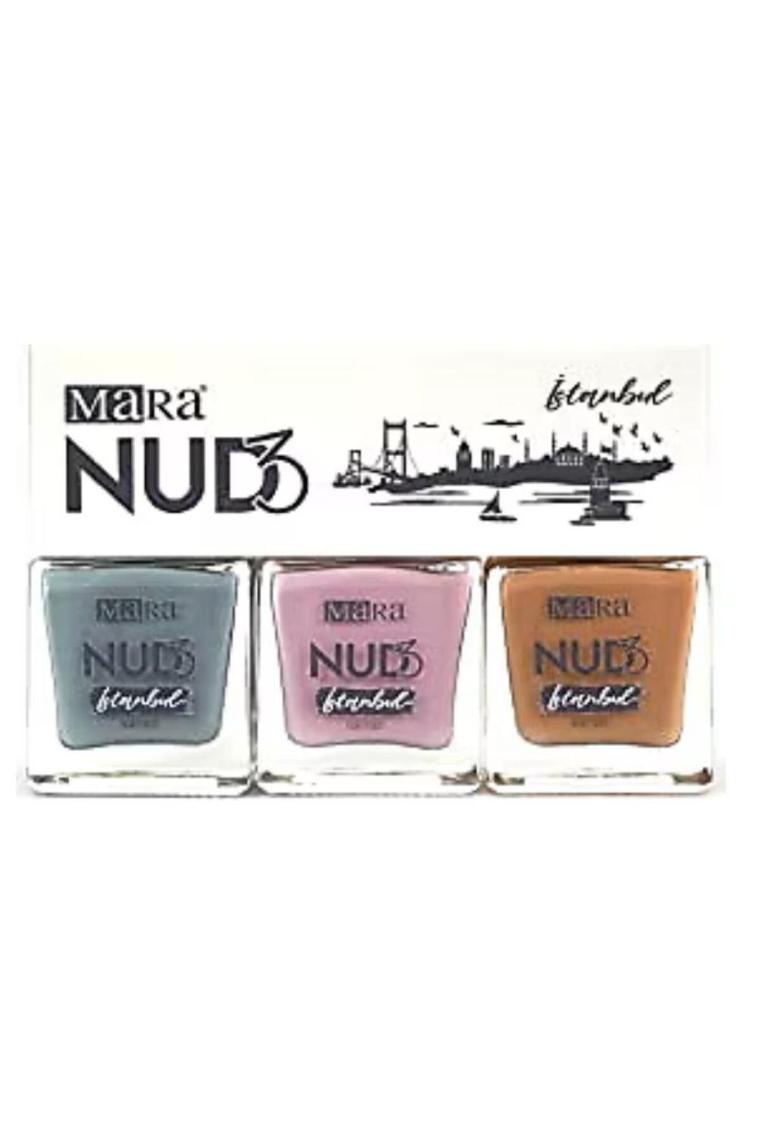 Nude Oje Serisi 3 Lü Istanbul