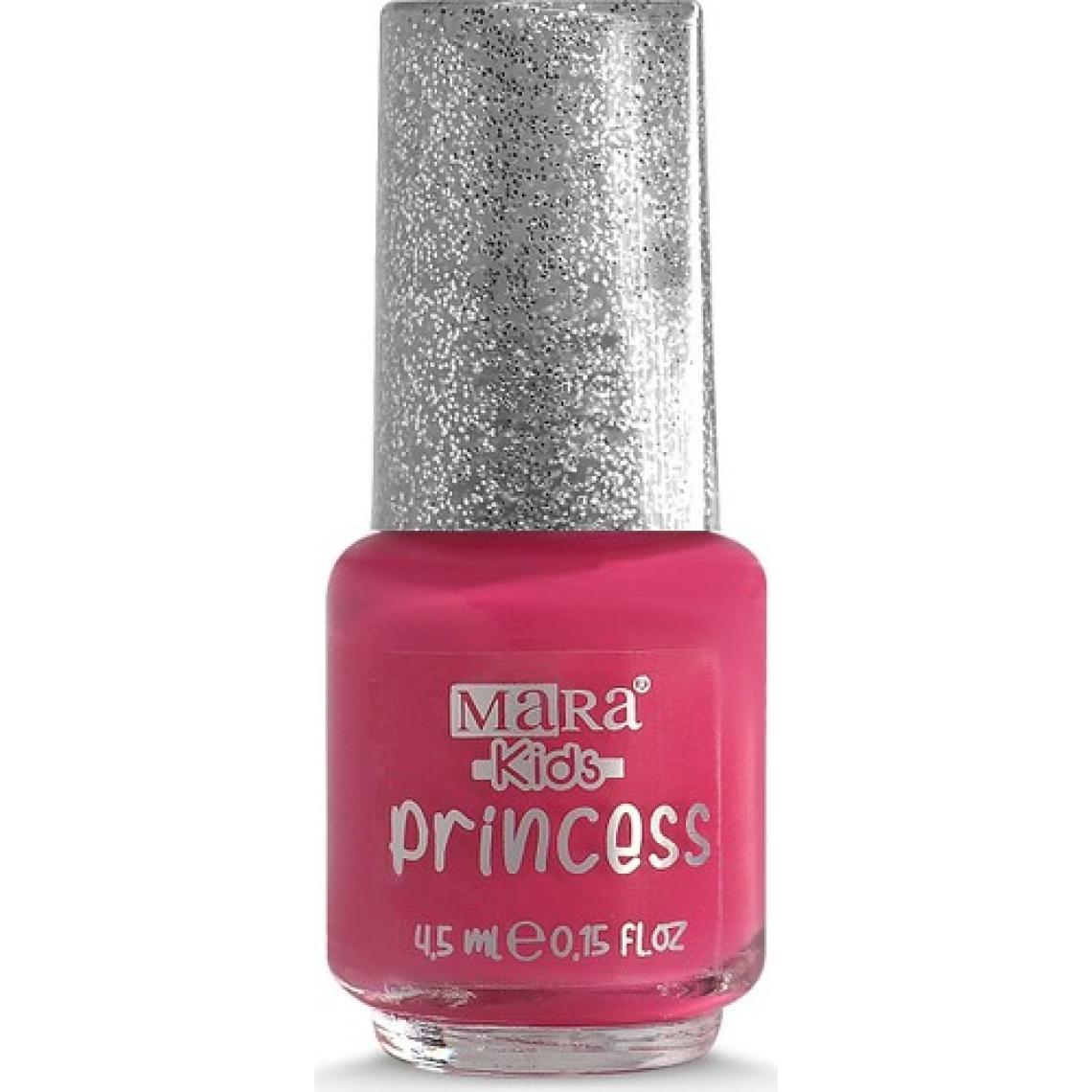 Mara Princess Yıkanabilir Su Bazlı Çocuk Ojesi - Pembe + Törpü