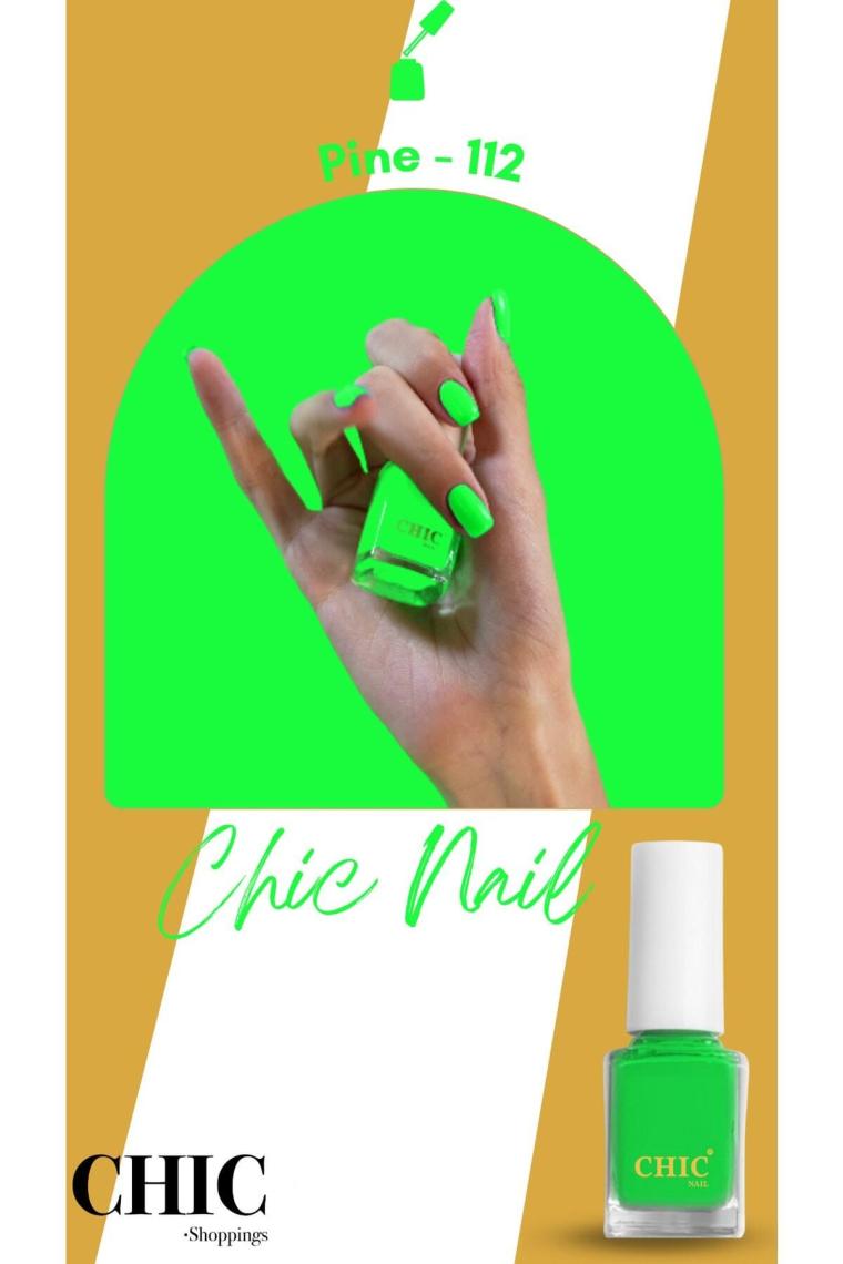 Neon Yeşil Oje Pine 112