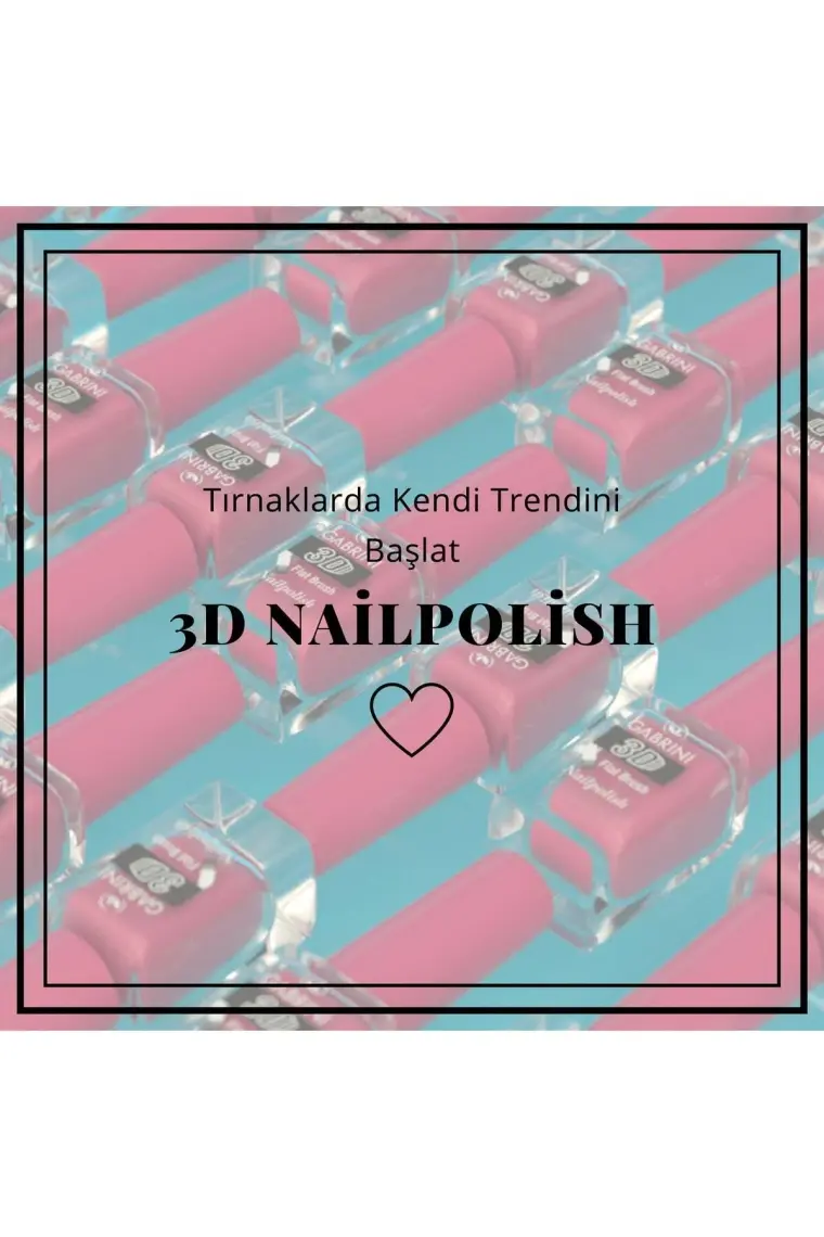 Gabrini 3D Nail Polish 04