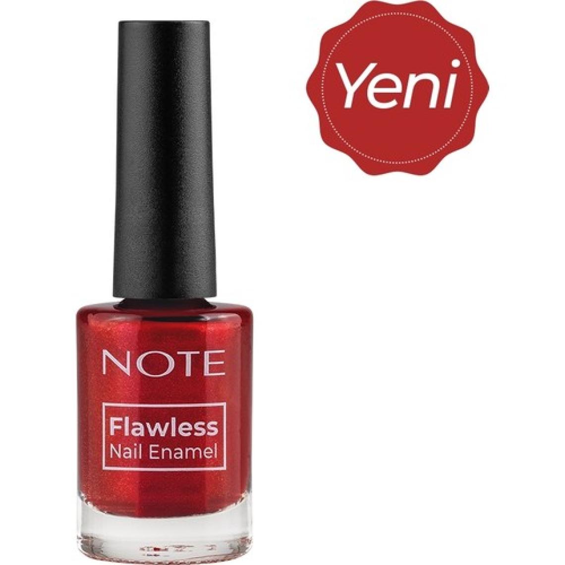 Note Nail Flawless Oje 33 Upper Mind - Kırmızı