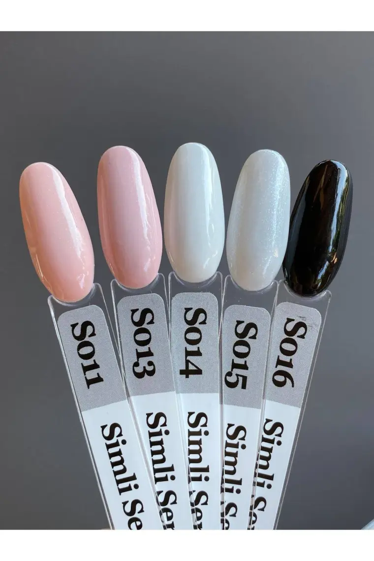 Kalıcı Oje S015, Simli Beyazi, 4 ml
