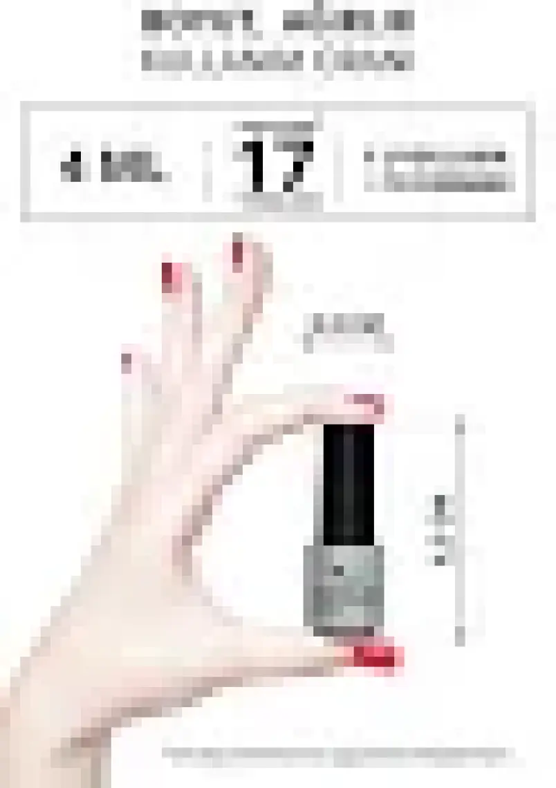 Kalıcı Oje S015, Simli Beyazi, 4 ml