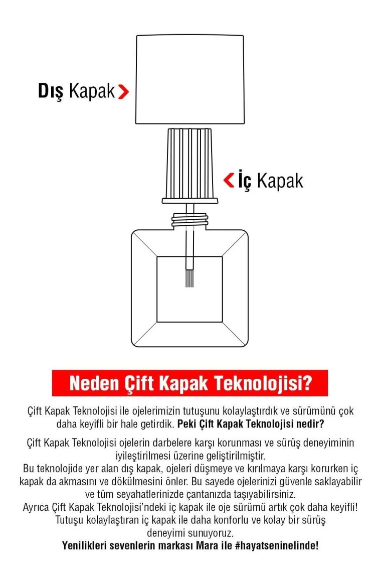 Metalik Ayna Efektli Oje Mor 15ml