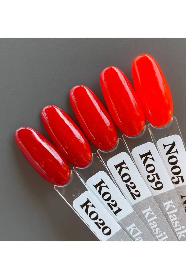 Momo Professional Kalıcı Oje K059 Mercan Kırmızı, 14ML