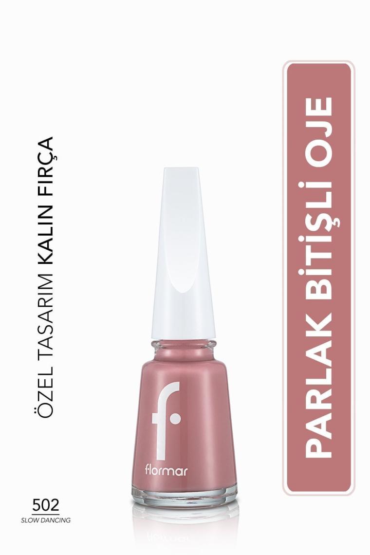 Nail Enamel Yüksek Pigmentli & Parlak Bitişli Oje Fne-502 Slow Dancıng