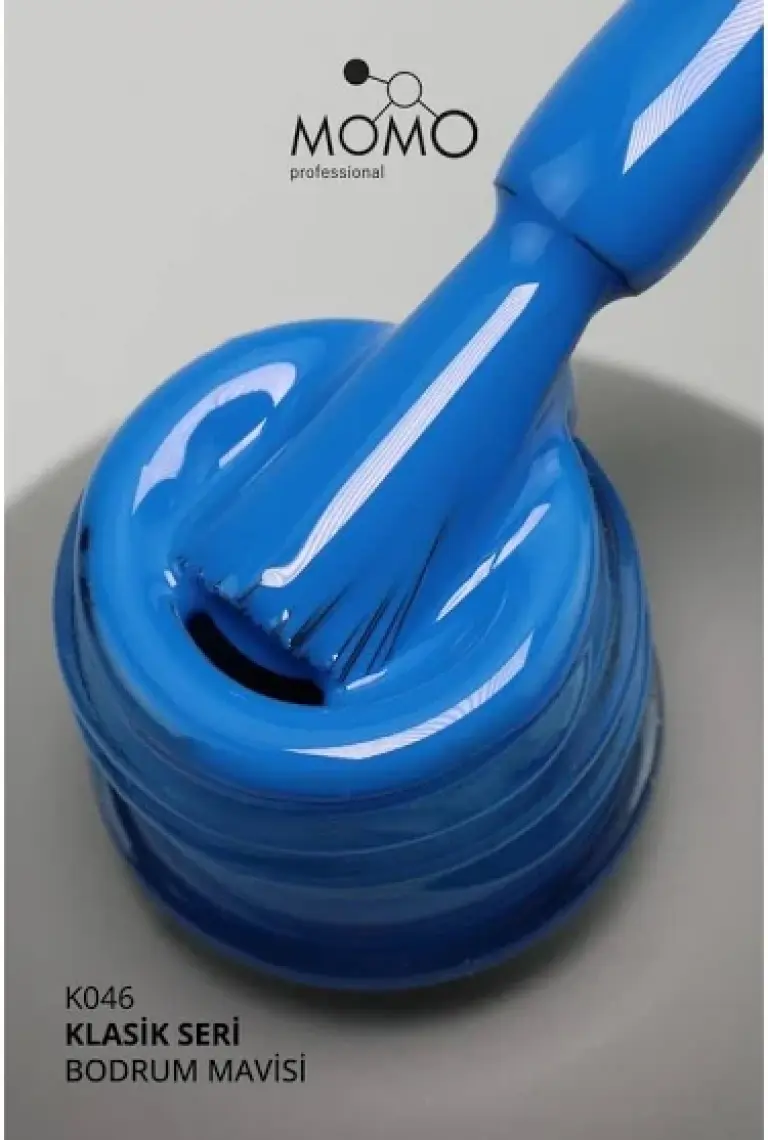Momo Professional Kalıcı Oje K046 Okyanus Mavi, 14ML