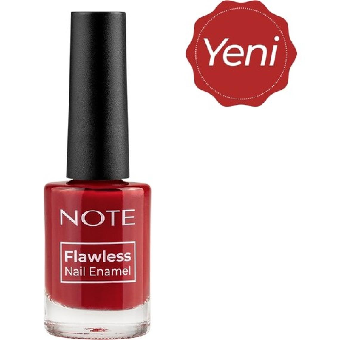 Note Nail Flawless Oje 35 Great Red - Kırmızı