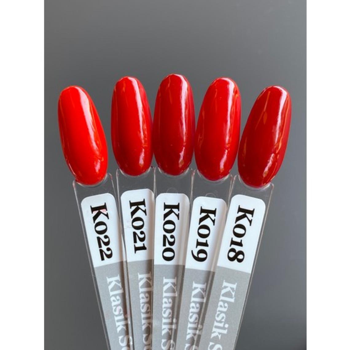 Kalıcı Oje K019, Koyu Kırmızı, 4 ml
