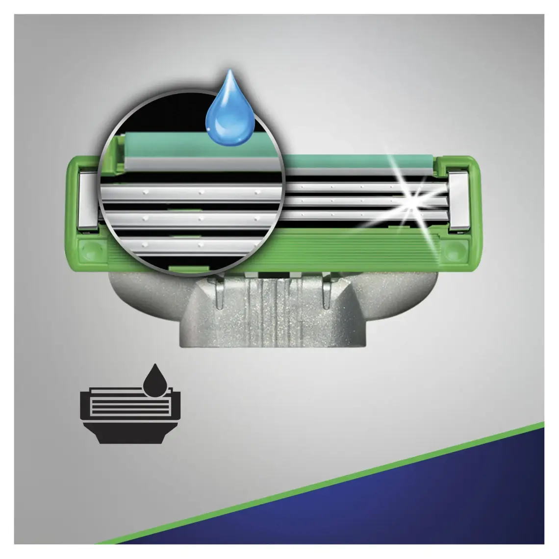 Gillette Mach3 Sensitive Yedek Tıraş Bıçağı 8'li