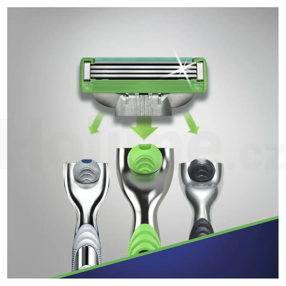 Gillette Mach3 Sensitive Yedek Tıraş Bıçağı 8'li