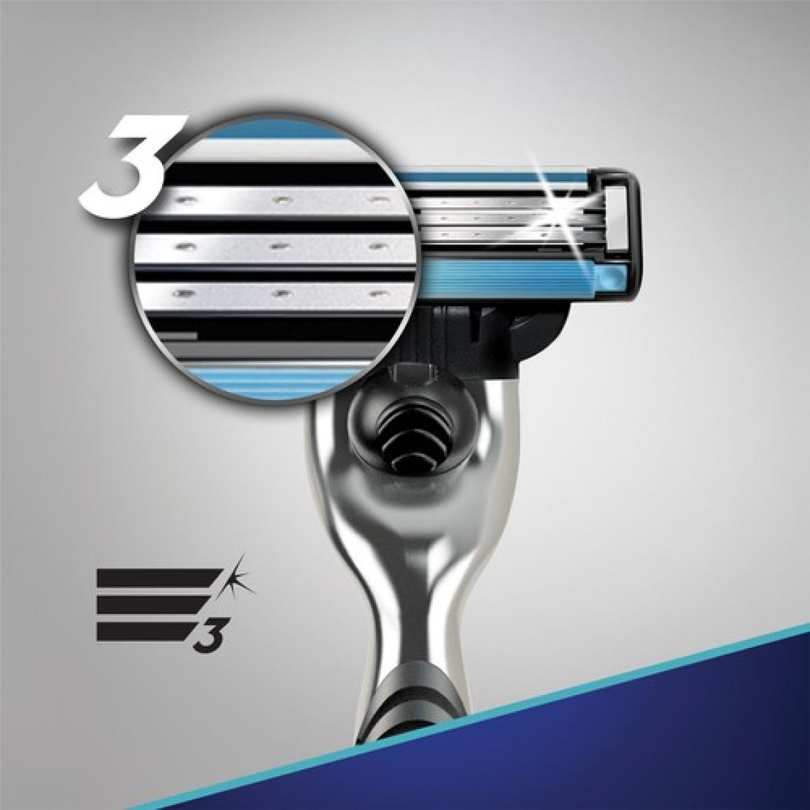 Gillette Mach3 Tıraş Makinesi + 4 Yedek Tıraş Bıçağı