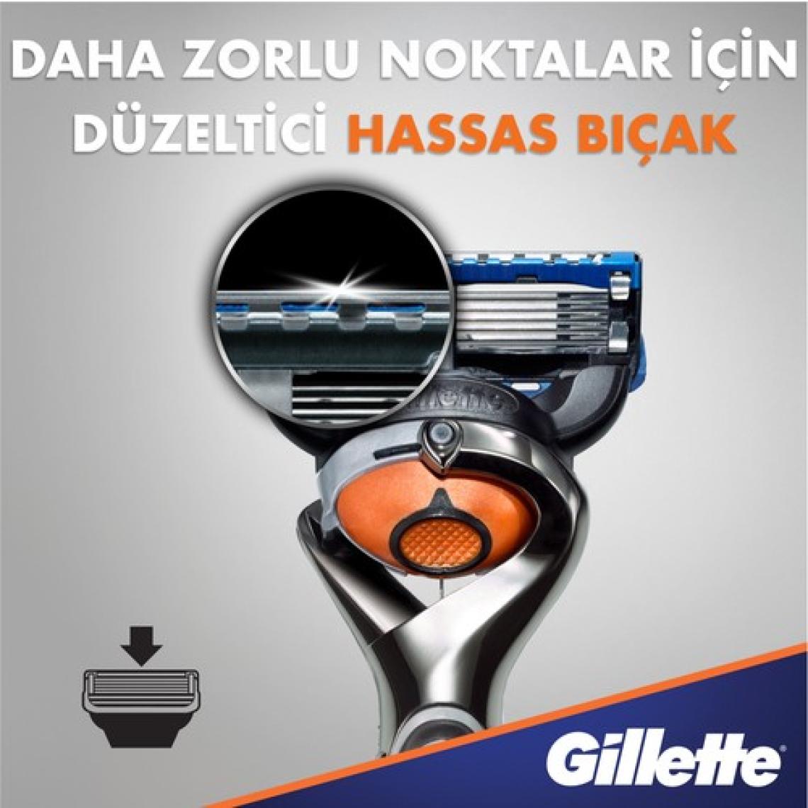 Gillette Fusion ProGlide FlexBall Tıraş Makinesi + 4 Yedek Tıraş Bıçağı