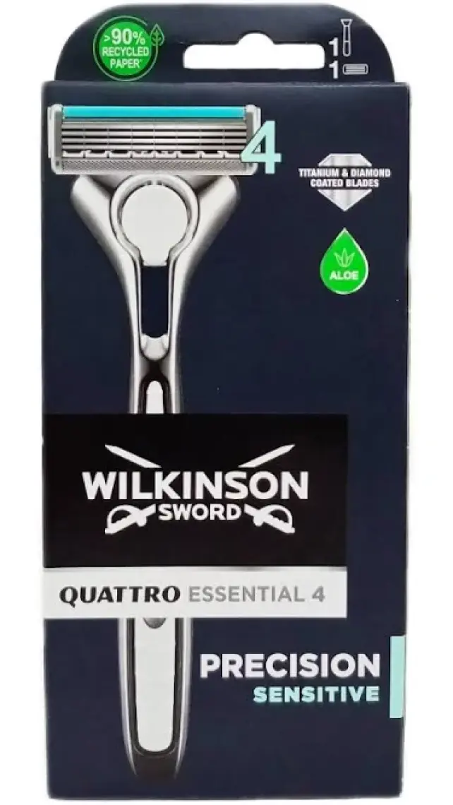 Wilkinson Sword Quattro Tıtanıum Sensıtıve 4 Bıçaklı Sistem Tıraş Bıçağı