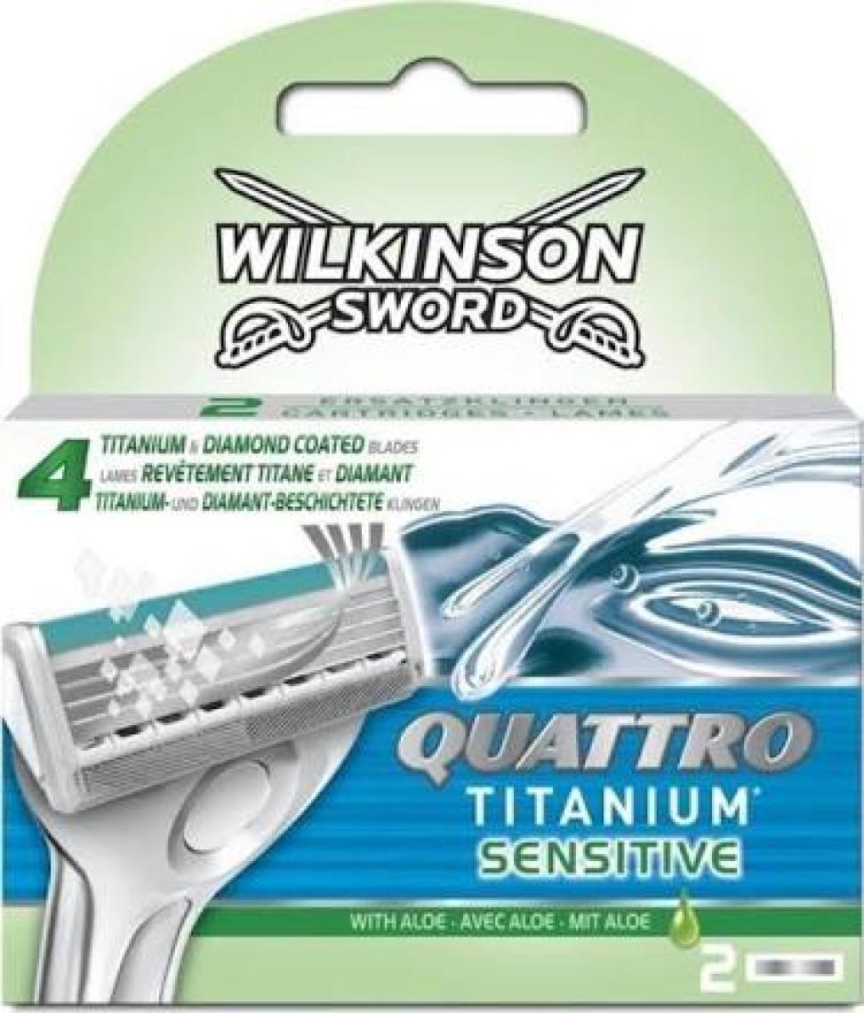 Wilkinson Sword Quattro Titanium Sensitive 2 Yedek Kartuş