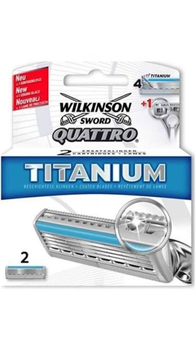 Wilkinson Sword Quattro Titanium Sensitive 2 Yedek Kartuş