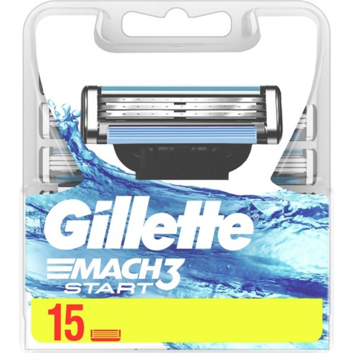 Gillette Mach3 Start 15'li Yedek Tıraş Bıçağı