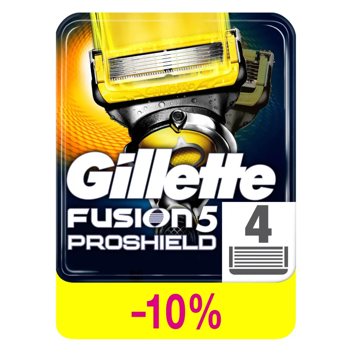 Gillette Fusion Proshield 4' Lü Yedek