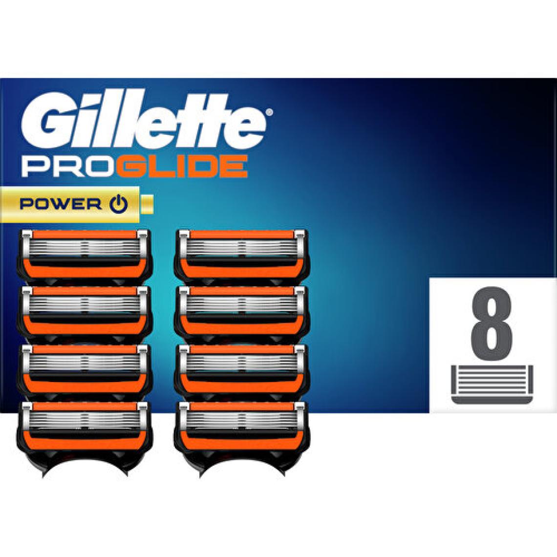Gillette Fusion5 Proglide Power 8'li Yedek Tıraş Bıçağı