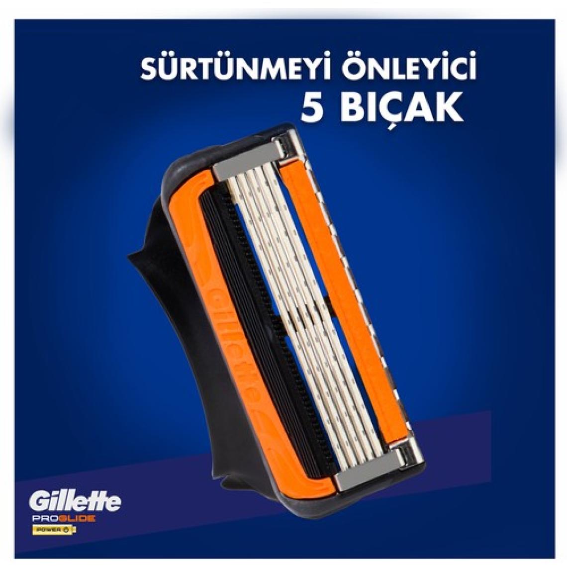 Gillette Fusion5 Proglide Power 8'li Yedek Tıraş Bıçağı