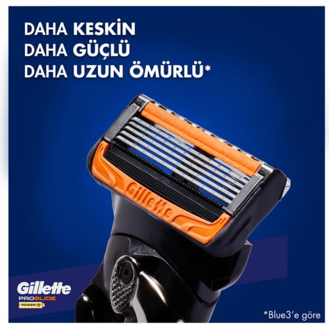 Gillette Fusion5 Proglide Power 8'li Yedek Tıraş Bıçağı
