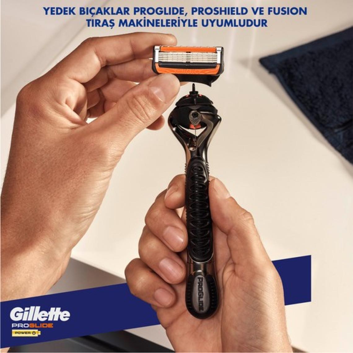 Gillette Fusion5 Proglide Power 8'li Yedek Tıraş Bıçağı
