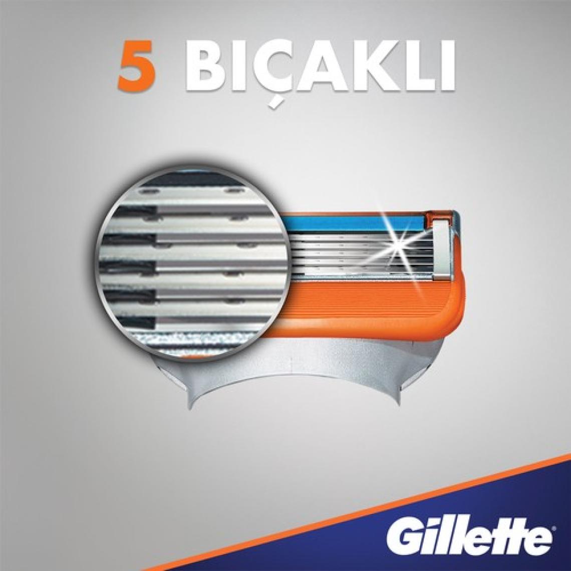 Gillette Fusion 4'lü Yedek Tıraş Bıçağı