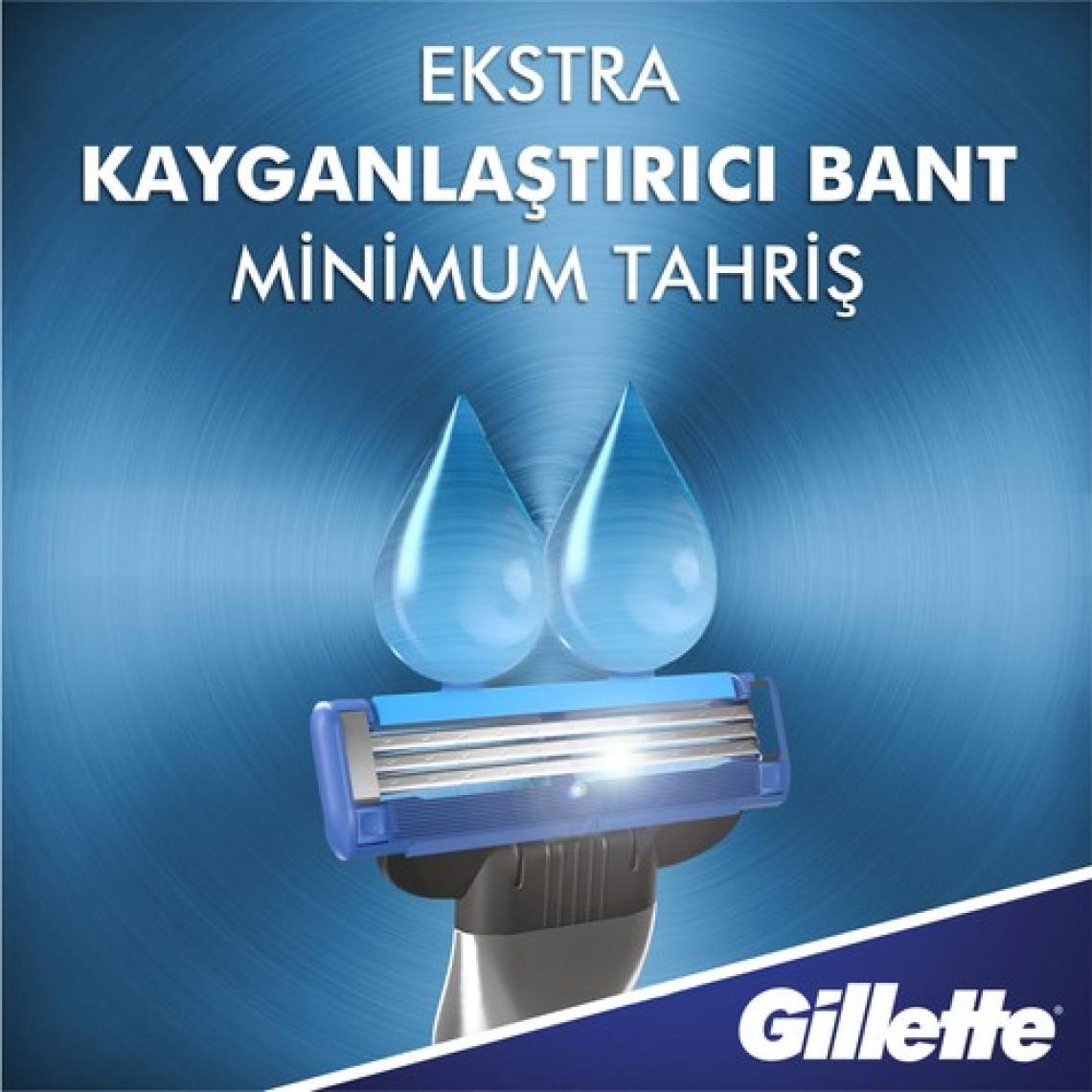 Gillette Mach3 Turbo Yedek Tıraş Bıçağı 12'li