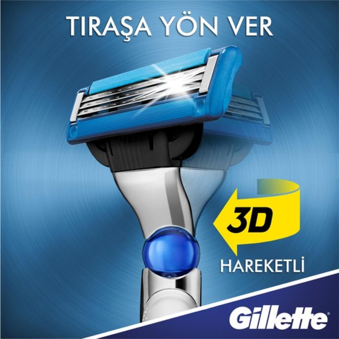 Gillette Mach3 Turbo Yedek Tıraş Bıçağı 12'li