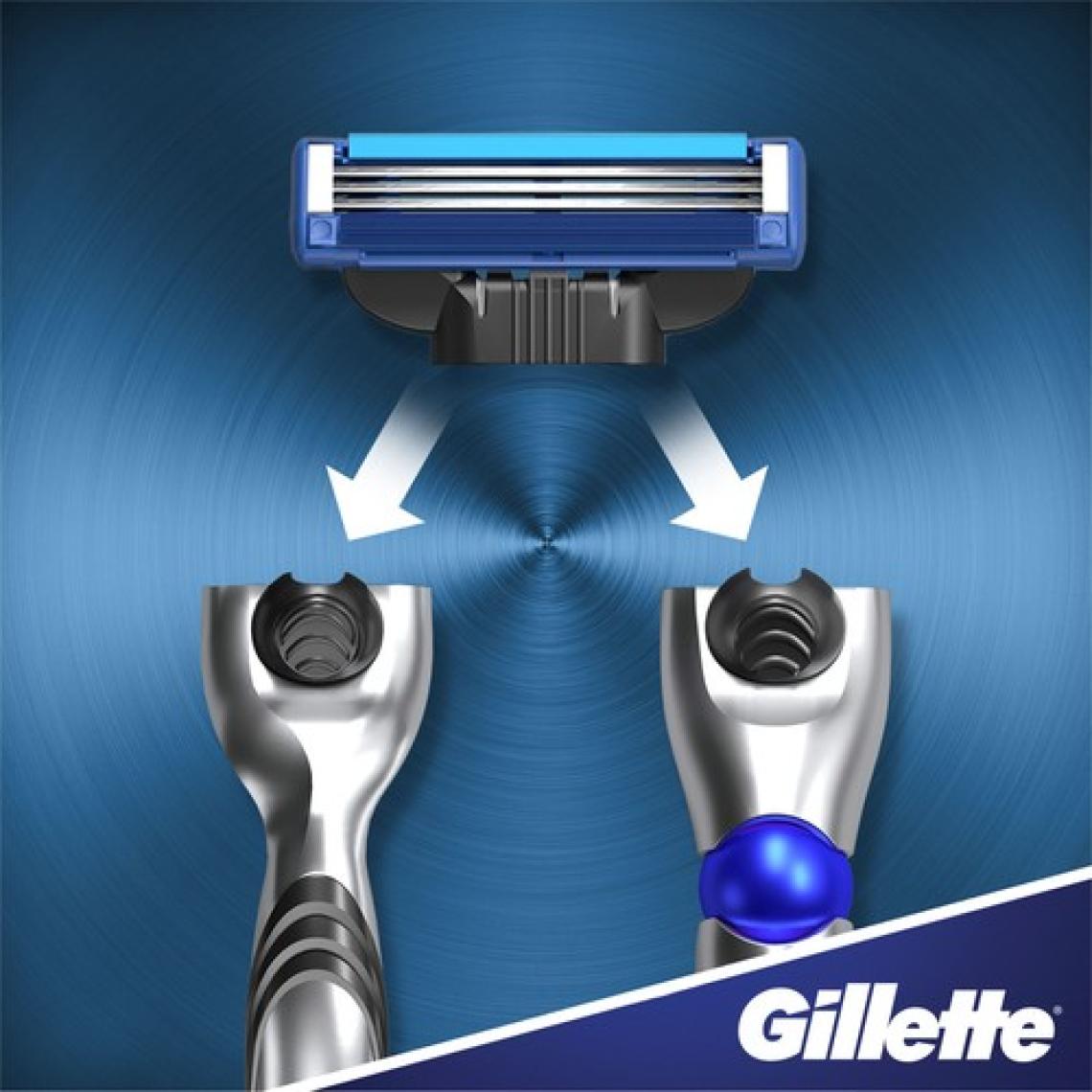 Gillette Mach3 Turbo Yedek Tıraş Bıçağı 12'li