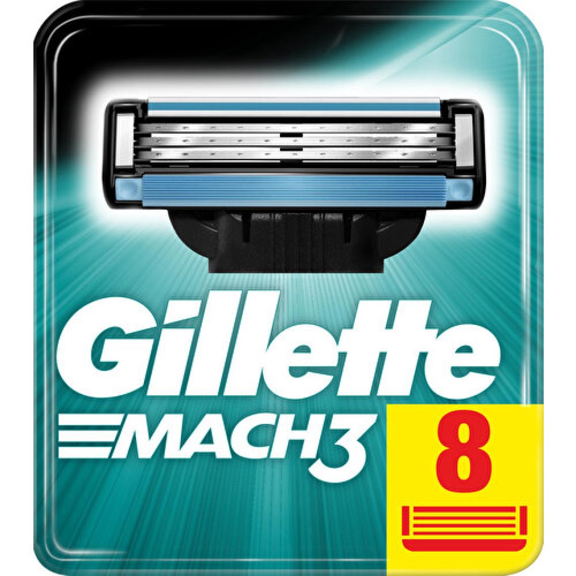 Gillette Mach3 Yedek Tıraş Bıçağı 8'li