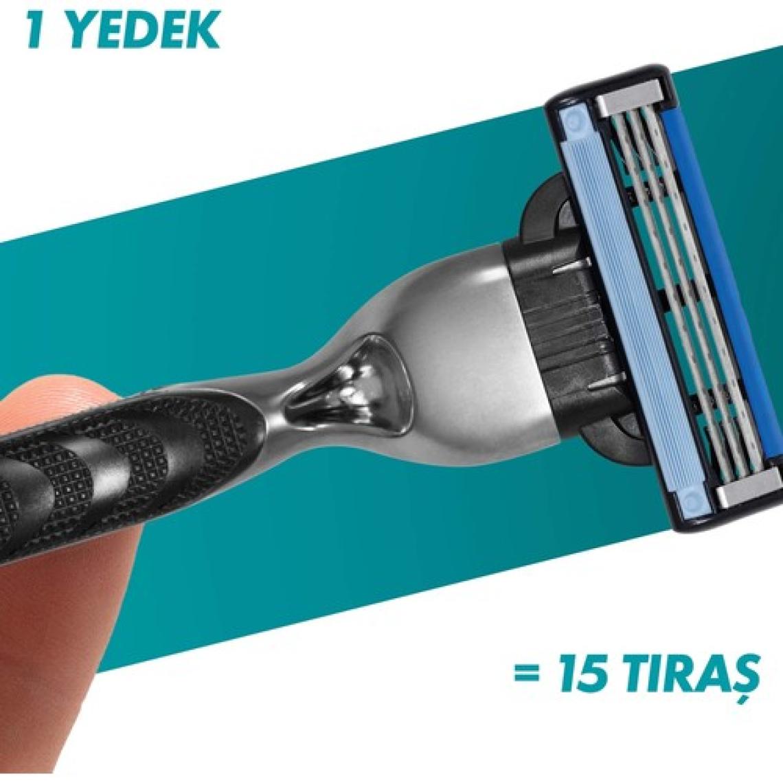 Gillette Mach3 18'li Yedek Tıraş Bıçağı Karton Paket