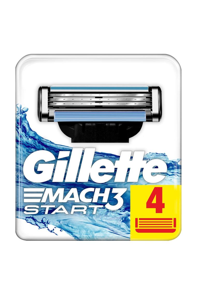 Gillette Mach3 Start 4'lü Yedek Tıraş Bıçağı