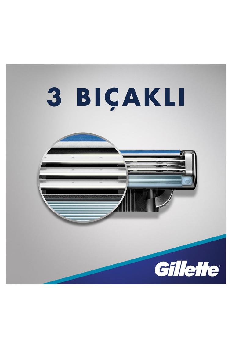 Gillette Mach3 Start 4'lü Yedek Tıraş Bıçağı