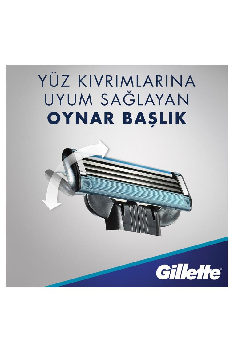 Gillette Mach3 Start 4'lü Yedek Tıraş Bıçağı