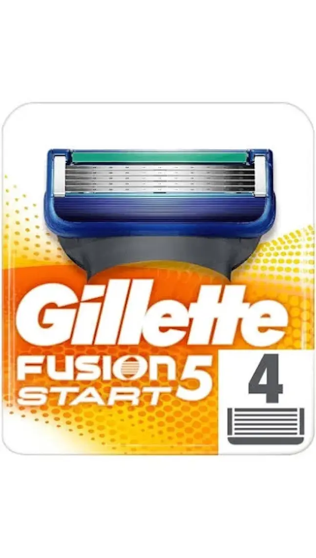 Gillette Fusion Start Yedek Tıraş Bıçağı 4 Adet