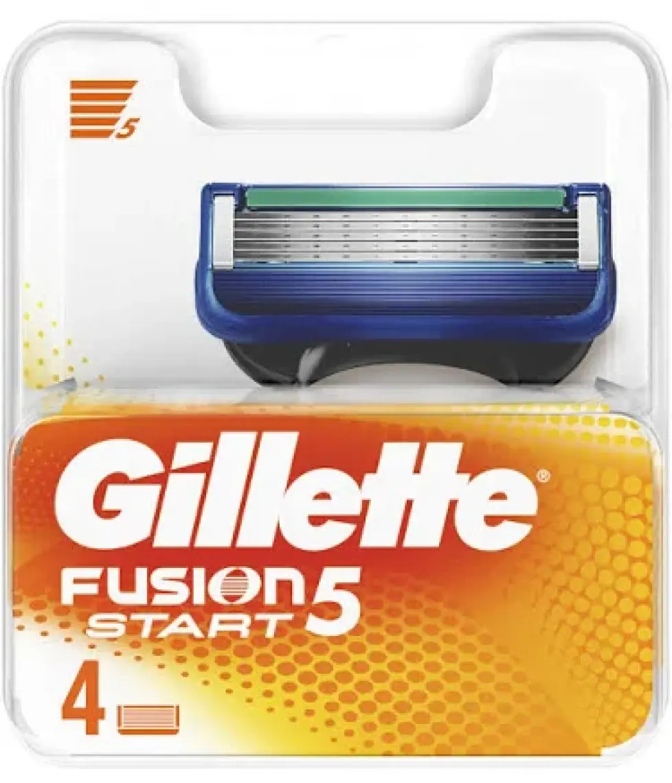 Gillette Fusion Start Yedek Tıraş Bıçağı 4 Adet