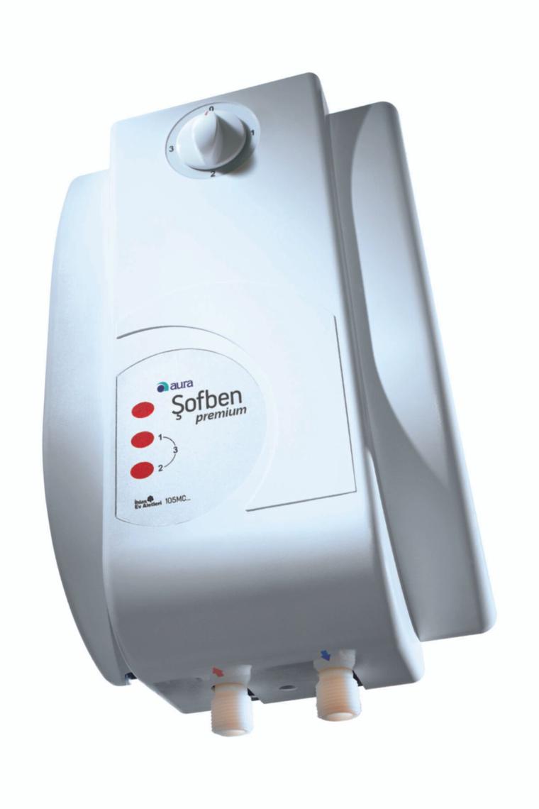Premium MC105.. Elektrikli Şofben (MONTAJ DAHİL)