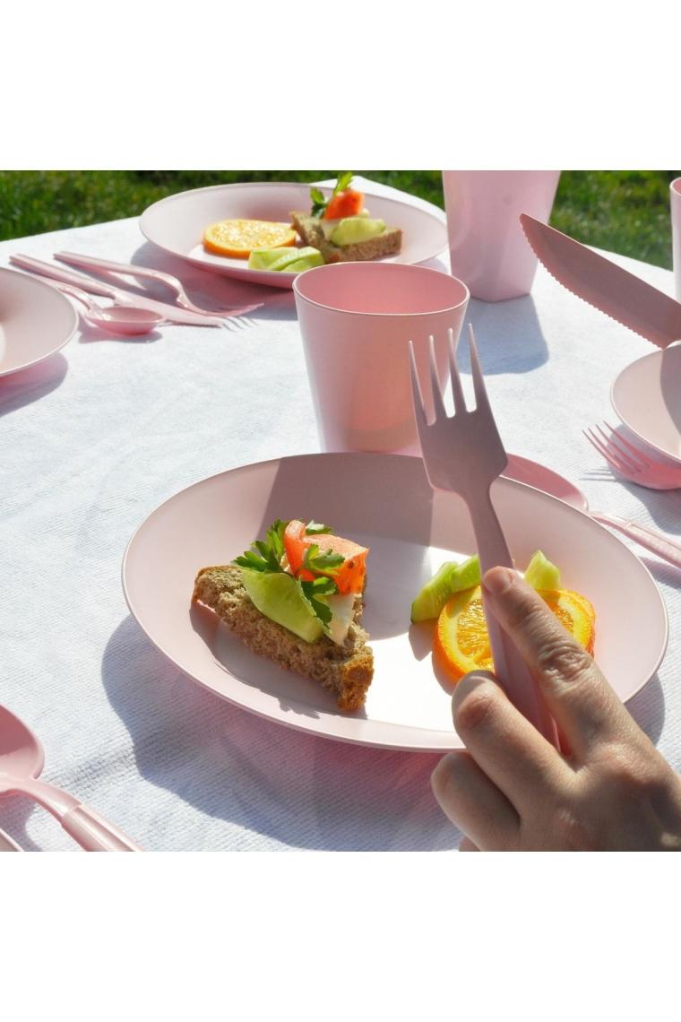 Eko Piknik Seti 32 Parça - Pembe
