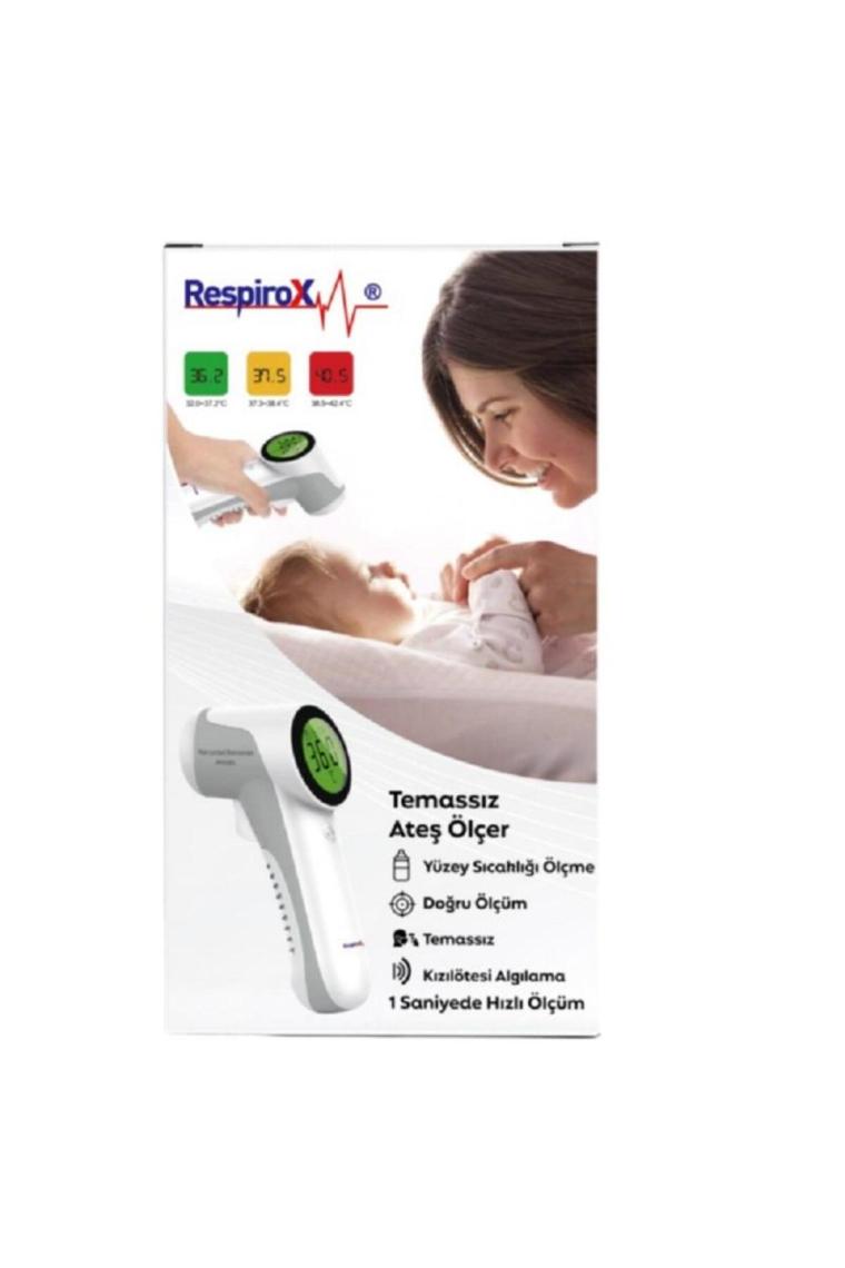 Respirox Temassız Ateş Ölçer Vücut ve Nesne Ölçer JM-01801