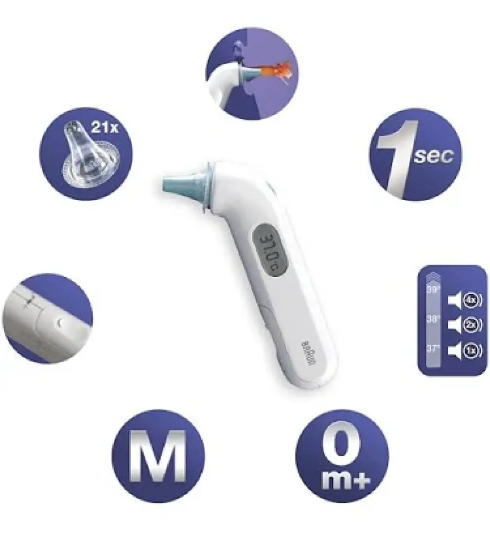 Braun IRT3030 Kulaktan Ateş Ölçer