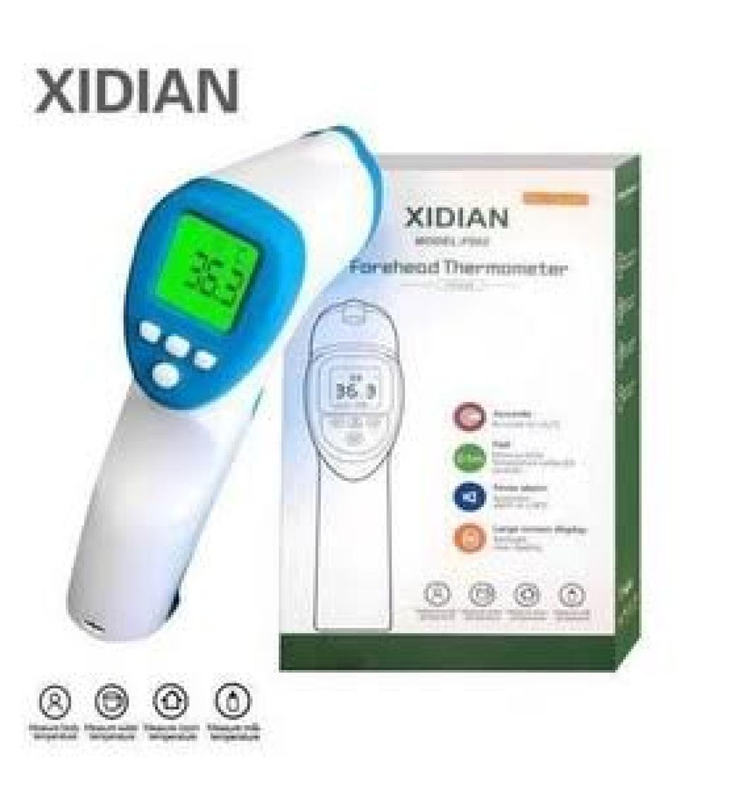 Xidian Medical Dijital Temassız Ateş Ölçer  - Mavi