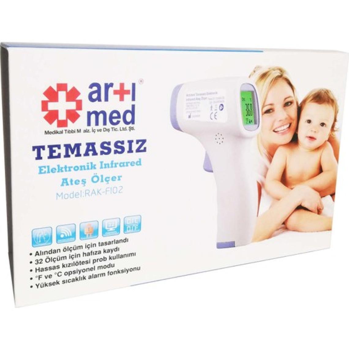 Artımed Temassız Elektronik Infrared Ateş Ölçer