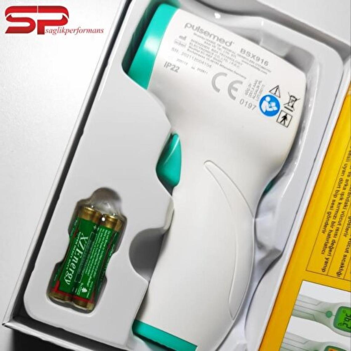 Pulsemed Renkli Ekran Temassız Kızılötesi Ateş Ölçer BSX916