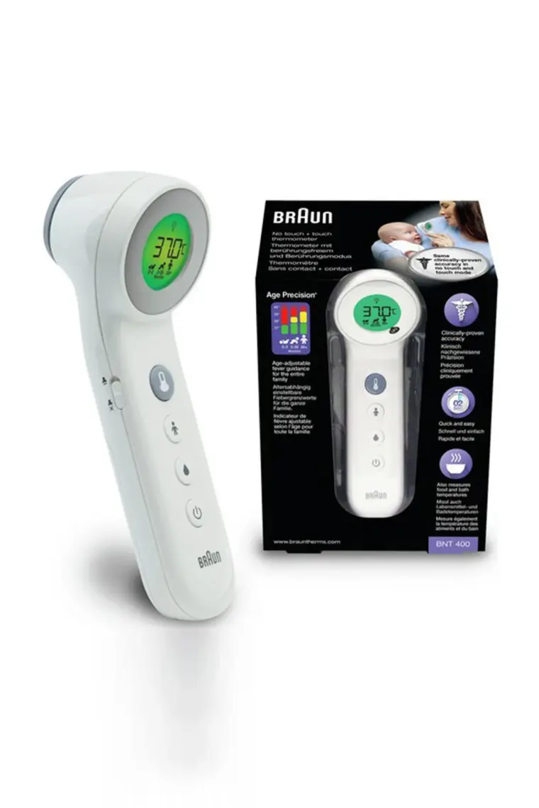 Braun BNT400 Temassız Alından Ateş Ölçer Siyah