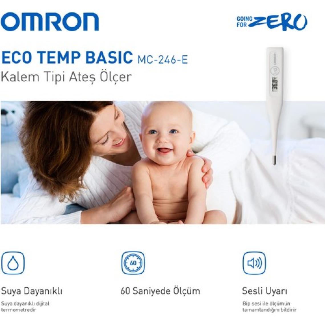 Omron MC-246-E Eco Temp Ateş Ölçer