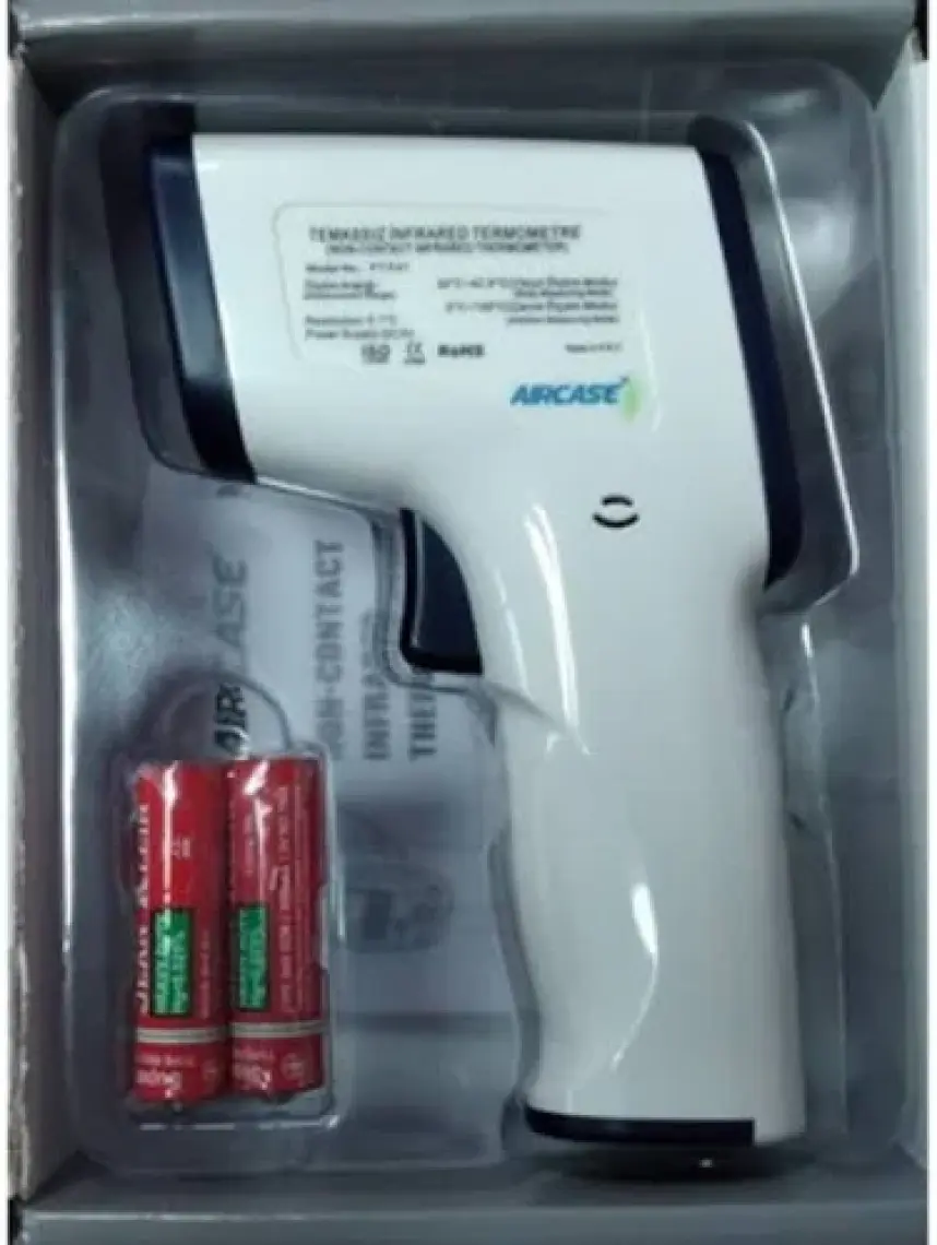 Aircase Temassız Kızılötesi Alından Ateş Ölçer Aircase AC-403 Aırcase Ateş