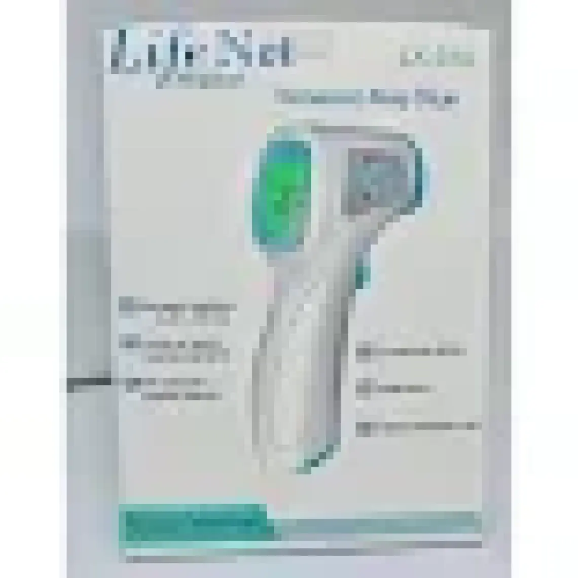 Life Net Medikal Temassız Ateş Ölçer Kızıl Ötesi Vücut ve Alından Termometre Life Net Medikal LX-314
